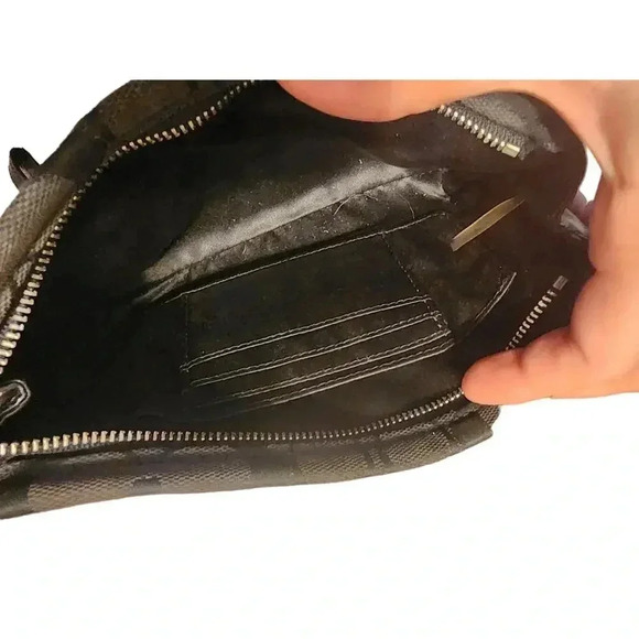 Black Coach Wristlet - Picture 2 of 6